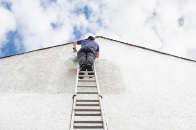 Peinture extérieure à Lannecaube — façades et ravalement